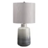 Elstead Lighting Bacari 1 Light Small Tischleuchte blau grau Keramik