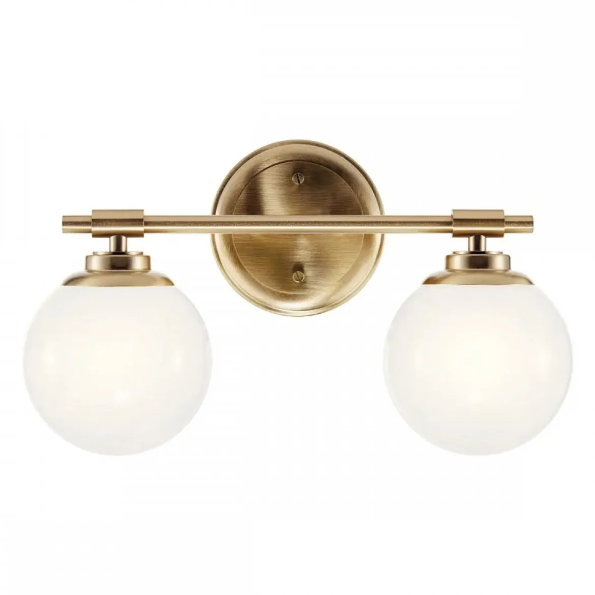 Elstead Lighting Benno Wandleuchte 2-flammig Champagnerbronze