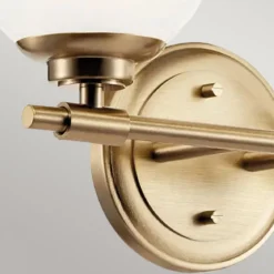 Elstead Lighting Benno Wandleuchte 2-flammig Champagnerbronze