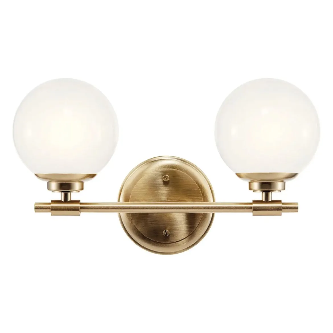 Elstead Lighting Benno Wandleuchte 2-flammig Champagnerbronze