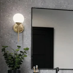 Elstead Lighting Benno Wandleuchte 1-flammig Champagnerbronze