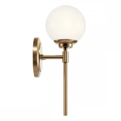 Elstead Lighting Benno Wandleuchte 1-flammig Champagnerbronze