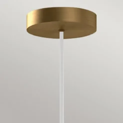 Elstead Lighting Bijou LED Pendelleuchte Altgold 3000K