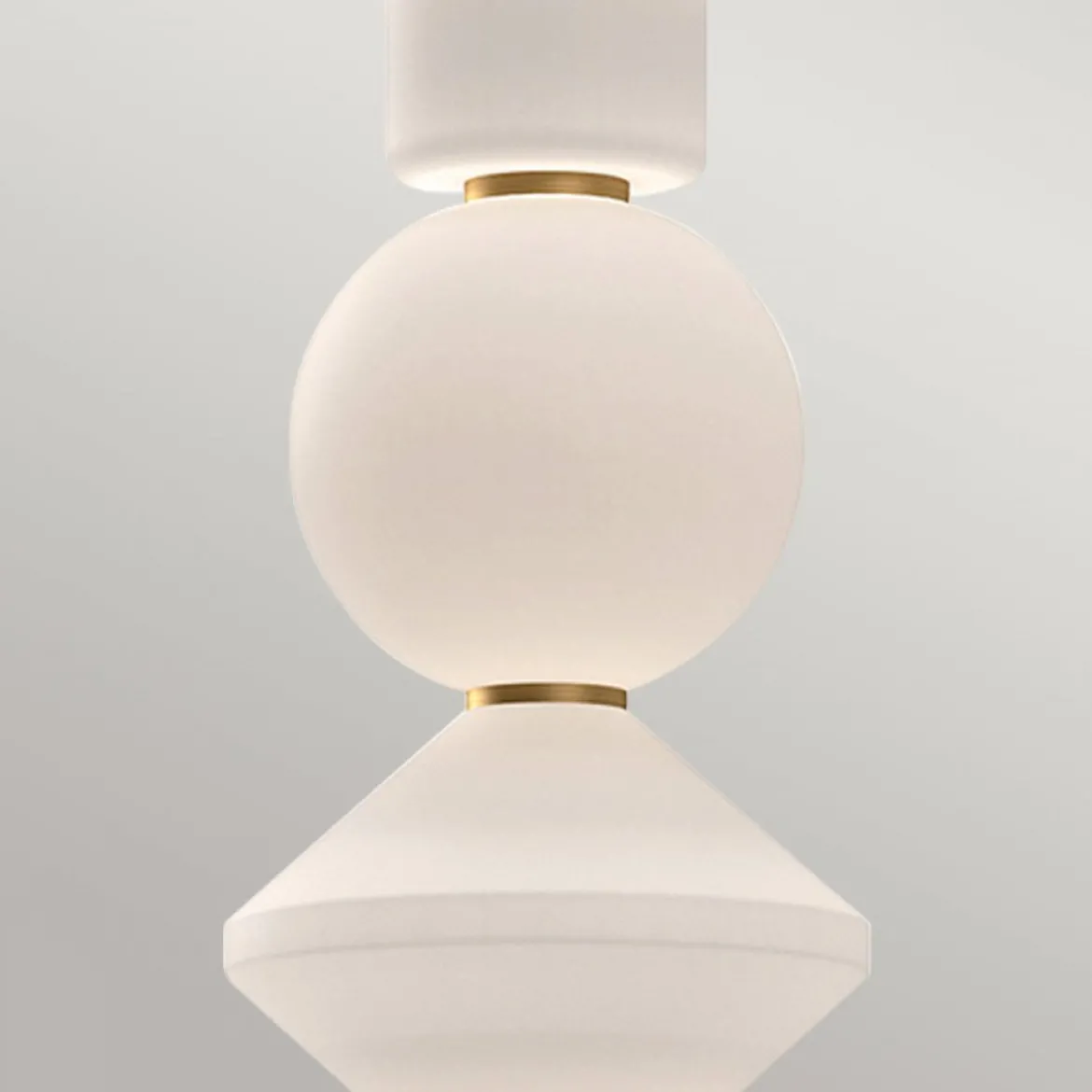 Elstead Lighting Bijou LED Pendelleuchte Altgold 3000K