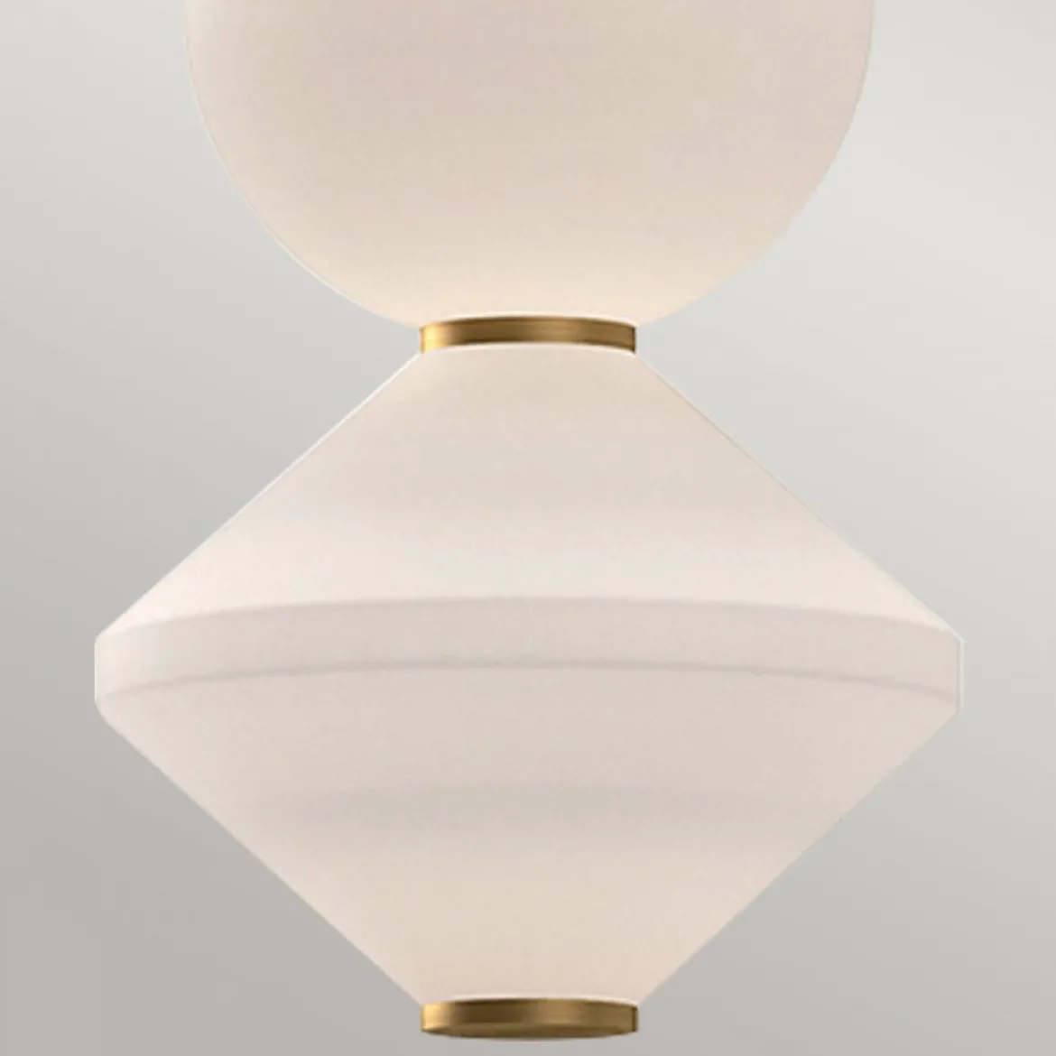 Elstead Lighting Bijou LED Pendelleuchte Altgold 3000K
