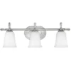 Elstead Lighting Blythe 3-Light Wandleuchte Nickel poliert 3-flammig IP44
