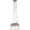 Elstead Lighting Brinley 6-Light Pendelleuchte 6-flammig E27 Nickel gebürstet
