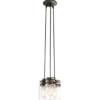 Elstead Lighting Brinley 3-Light Pendelleuchte 3-flammig E27 Alt Bronze