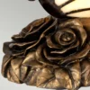 Elstead Lighting Butterfly Animal Tischleuchte Tiffany-Stil Bronze G9