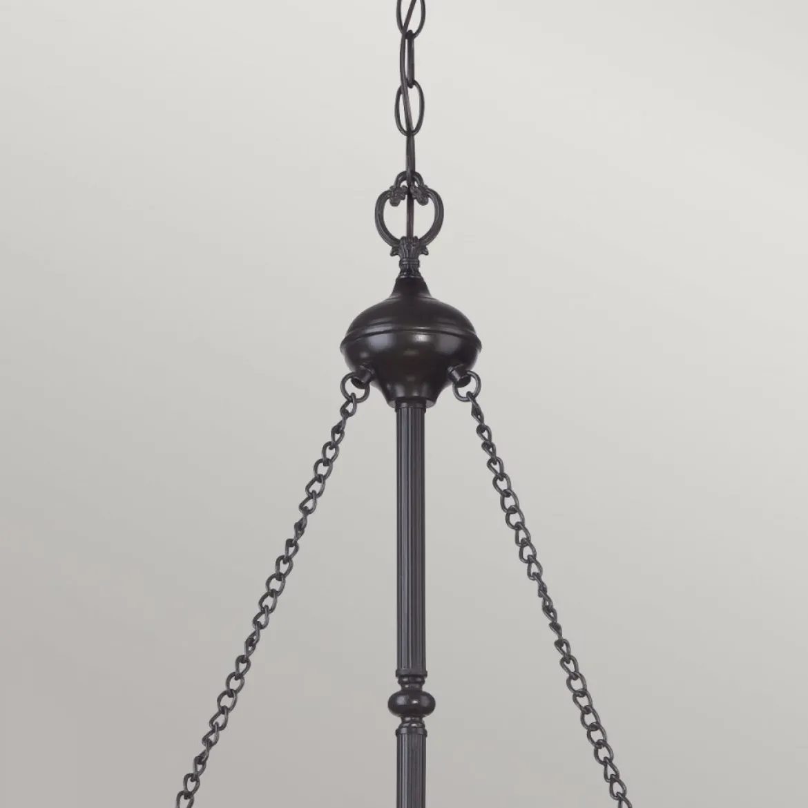 Elstead Lighting Cambridge Pendelleuchte 3-Light Tiffany-Stil Bronze E27