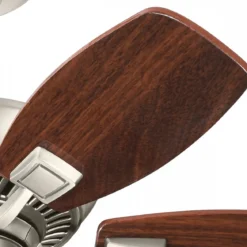 Elstead Lighting Canfield Deckenventilator Nickel Holz
