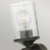 Elstead Lighting Casa Wandleuchte 1-Light Schwarz Klarglas E27