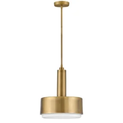 Elstead Lighting Cedric Pendelleuchte mittelgroß lackiertes Messing