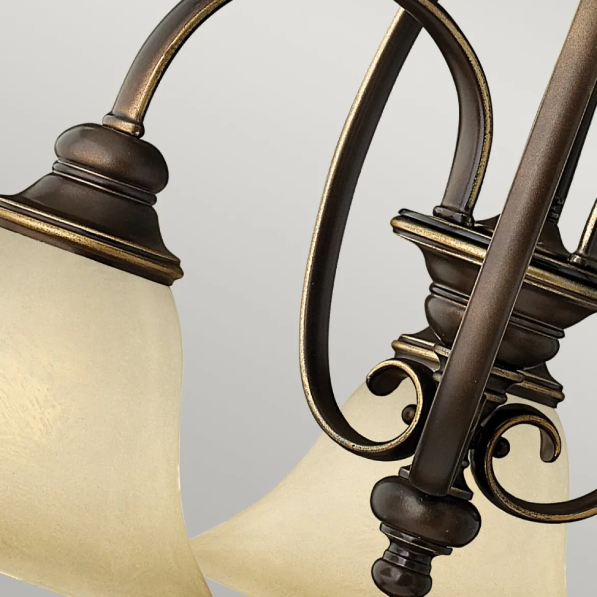 Elstead Lighting Cello Kronleuchter 3-Light Bronze antik E27