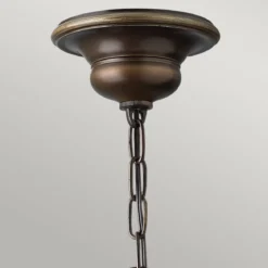 Elstead Lighting Cello Kronleuchter 3-Light Bronze antik E27