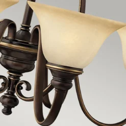 Elstead Lighting Cello Kronleuchter 6-Light Bronze antik E27