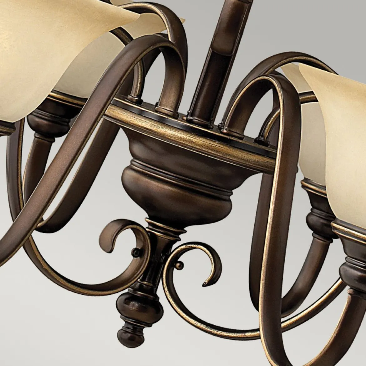 Elstead Lighting Cello Kronleuchter 9-Light Bronze antik E27