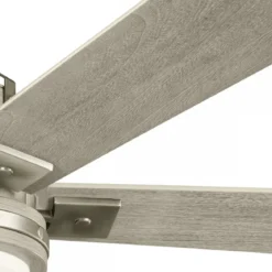 Elstead Lighting Colerne Deckenventilator LED nickel gebürstet