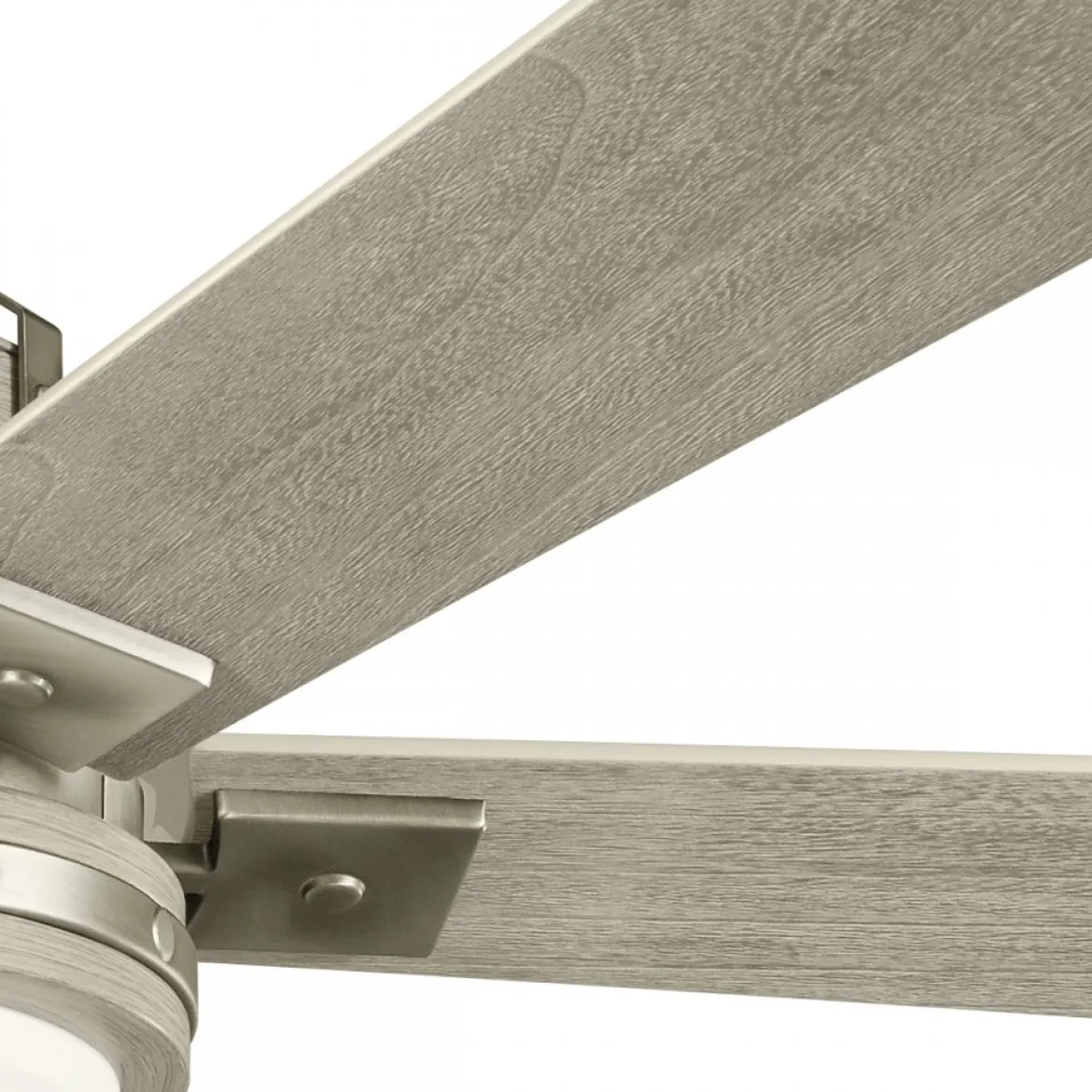 Elstead Lighting Colerne Deckenventilator LED nickel gebürstet