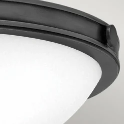 Elstead Lighting Collier 2-Light Small Deckenleuchte 2-flammig Schwarzoxid 35cm