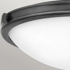 Elstead Lighting Collier 3-Light Deckenleuchte 3-flammig Schwarzoxid 48cm