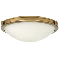 Elstead Lighting Collier 3-Light Large Deckenleuchte 3-flammig Messing 48cm