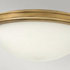 Elstead Lighting Collier 3-Light Large Deckenleuchte 3-flammig Messing 48cm