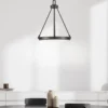 Elstead Lighting Collier 4-Light Pendelleuchte 4-flammig Schwarzoxid E14