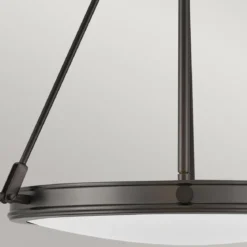 Elstead Lighting Collier 4-Light Pendelleuchte 4-flammig Schwarzoxid E14
