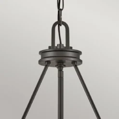 Elstead Lighting Collier 4-Light Pendelleuchte 4-flammig Schwarzoxid E14