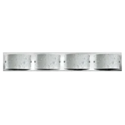 Elstead Lighting Daphne 4-Light Wandleuchte Chrom poliert 4-flammig IP44 3000K