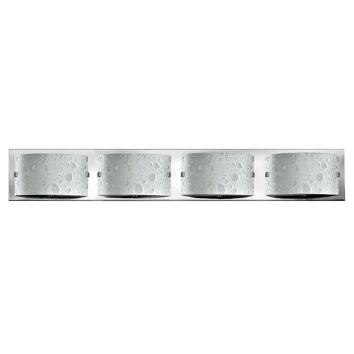 Elstead Lighting Daphne 4-Light Wandleuchte Chrom poliert 4-flammig IP44 3000K