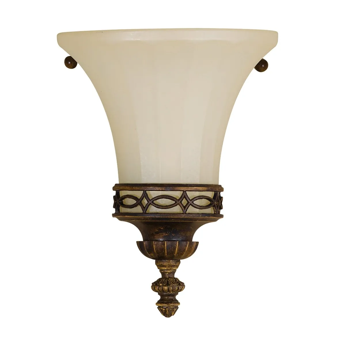 Elstead Lighting Drawing Room Wandleuchte 1-Light Uplight Wallnuss Braun E14