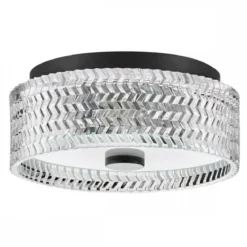 Elstead Lighting Elle Deckenleuchte 2-flammig 30cm schwarz