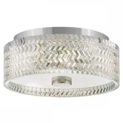 Elstead Lighting Elle Deckenleuchte 2-flammig 30cm Chrom