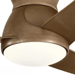 Elstead Lighting Eris Deckenventilator LED braun