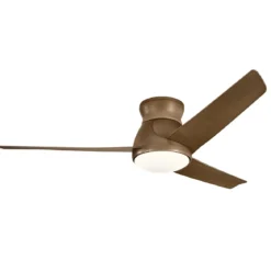 Elstead Lighting Eris Deckenventilator LED braun