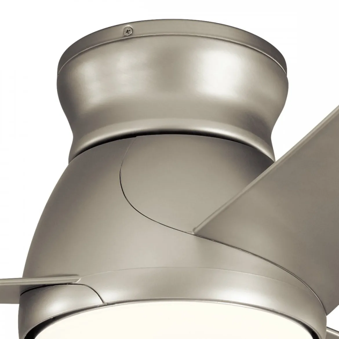Elstead Lighting Eris Deckenventilator LED nickel gebürstet