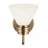 Elstead Lighting Farum Wandleuchte 1-flammig Champagnerbronze IP44