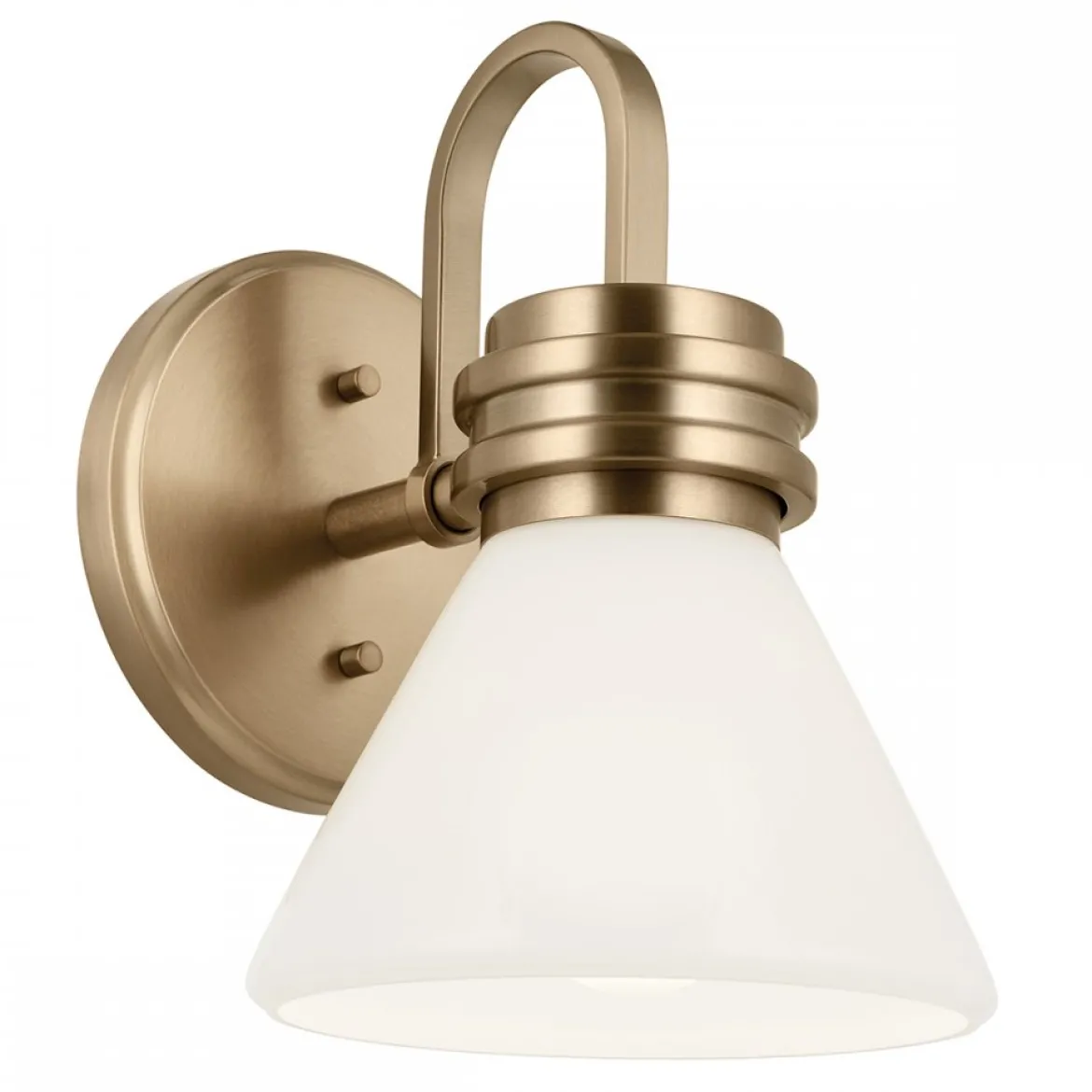 Elstead Lighting Farum Wandleuchte 1-flammig Champagnerbronze IP44