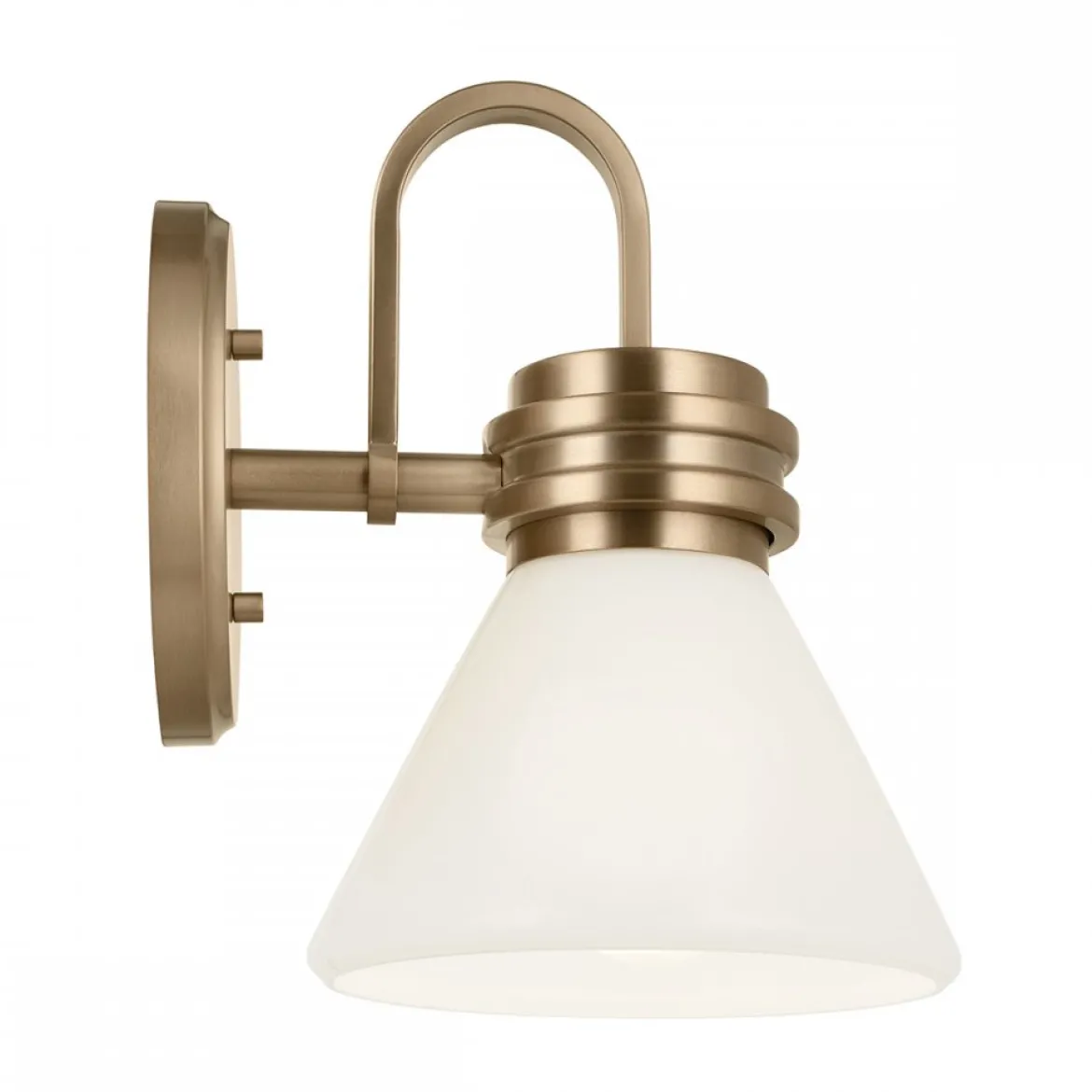 Elstead Lighting Farum Wandleuchte 1-flammig Champagnerbronze IP44