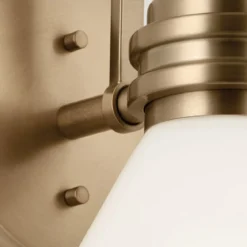 Elstead Lighting Farum Wandleuchte 1-flammig Champagnerbronze IP44