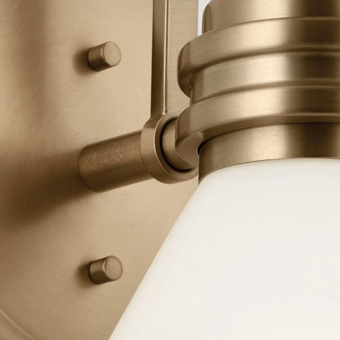 Elstead Lighting Farum Wandleuchte 1-flammig Champagnerbronze IP44