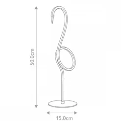Elstead Lighting Flamingo LED Tischleuchte rosa 3000K