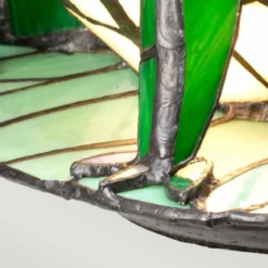 Elstead Lighting Frog Animal Tischleuchte Tiffany-Stil Bronze G9