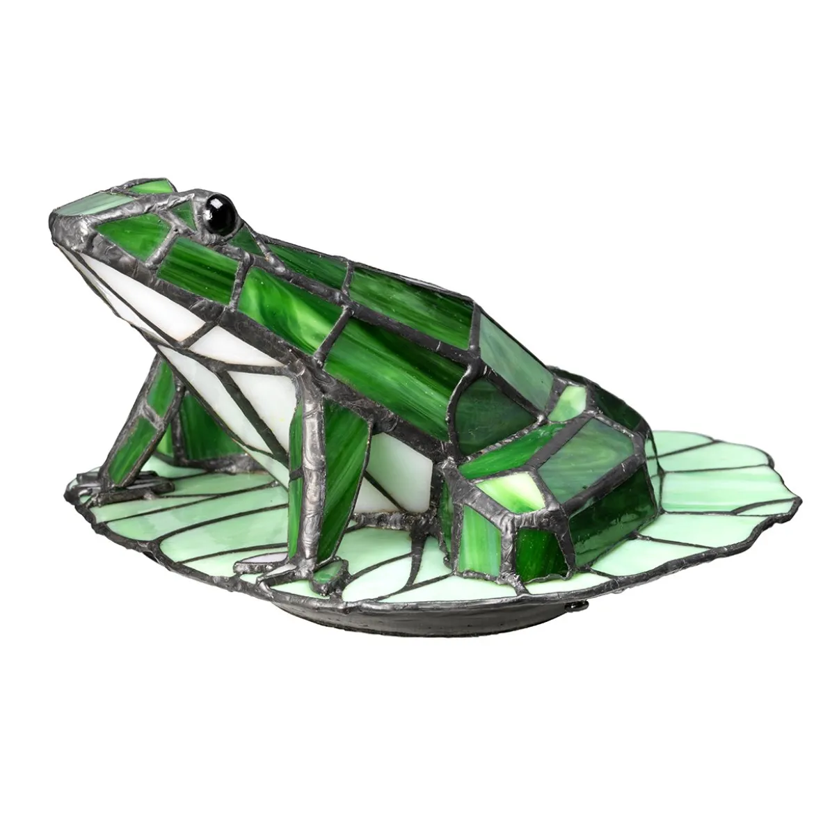 Elstead Lighting Frog Animal Tischleuchte Tiffany-Stil Bronze G9