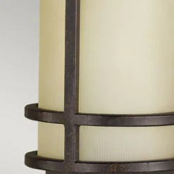 Elstead Lighting Fusion Wandleuchte 2-Light Bronze Amber E27