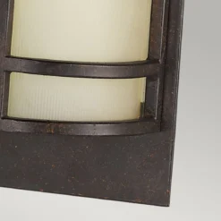 Elstead Lighting Fusion Wandleuchte 2-Light Bronze Amber E27