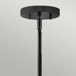 Elstead Lighting Graham Deckenleuchte Duo Mount Medium 3-Light Schwarz Altweiß E14