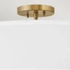 Elstead Lighting Graham Deckenleuchte Duo Mount Large 4-Light Messing Altweiß E14